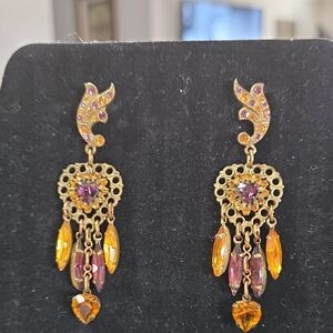 Vintage Banana Bob Earrings